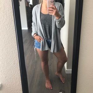 Grey baggy sweater / cardigan